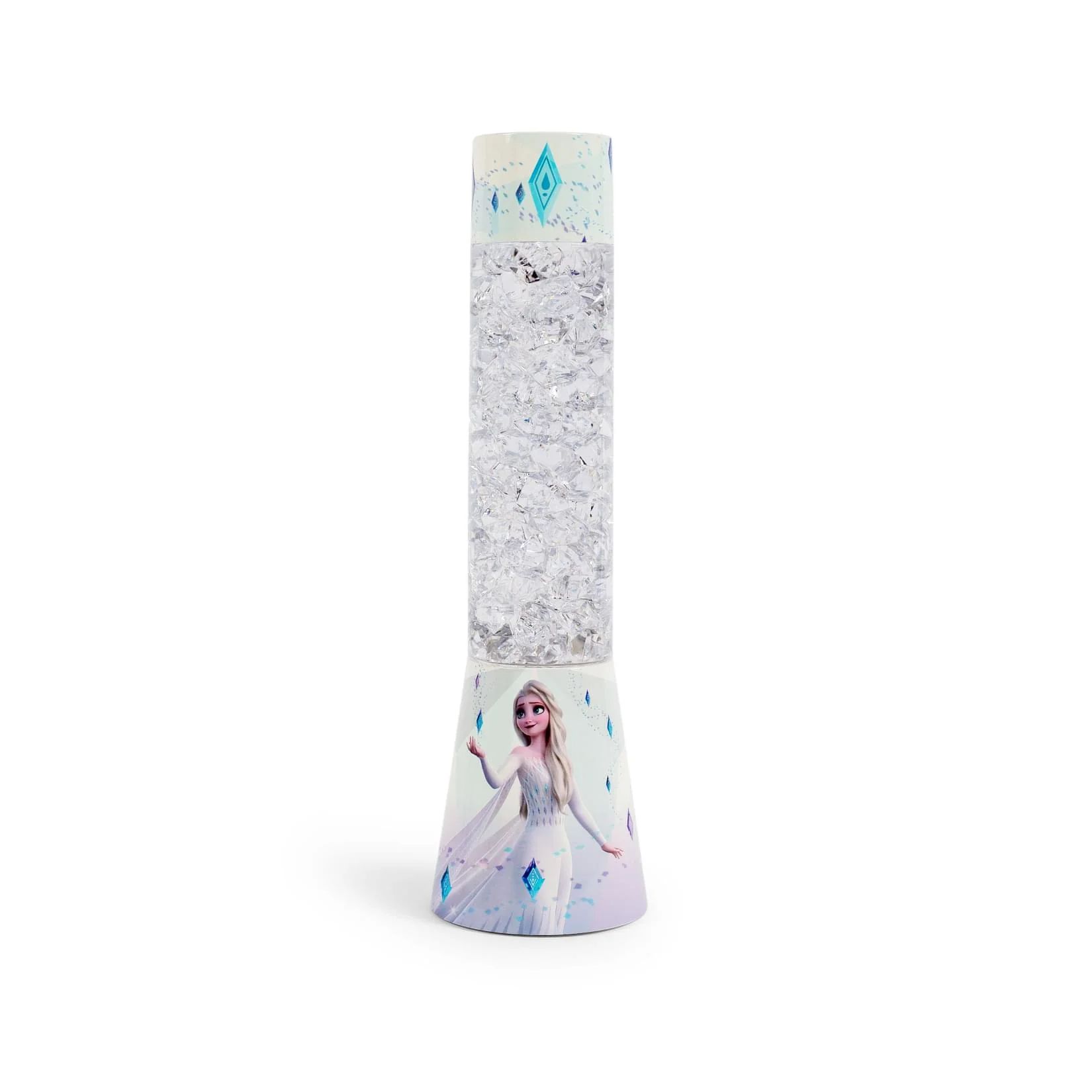 Disney Frozen 2 Elsa Glitter Lamp | 12 Inches Tall | Toynk