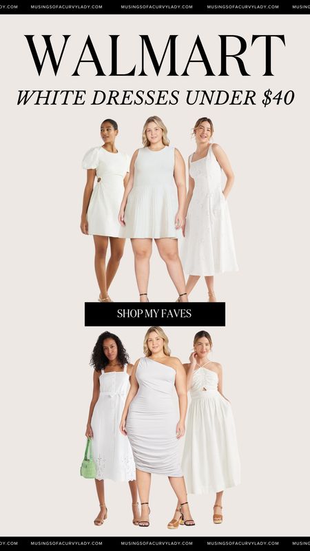 Shop these dresses under $40! You can’t go wrong with an all white dress for spring and summer. Perfect for the bride, the graduate, or cute vacation.

I wear an XXL for size reference. 

Vacation Outfit Inspo, Plus Size Spring Dress, Plus Size White Dresses, Graduation Dresss

#LTKplussize #LTKfindsunder50 #LTKsalealert