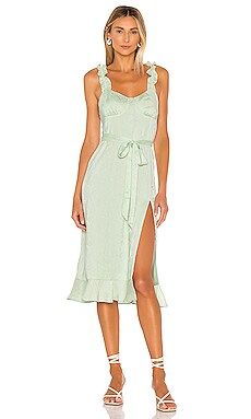 LPA Yara Dress in Mint from Revolve.com | Revolve Clothing (Global)