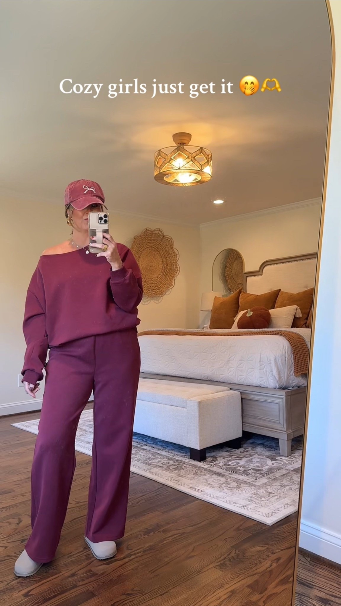 Cozy girls just get it 🤎 Linking this entire look on LTK — the comfiest fall set ever 🍂 #LTKfallfashion #LTKcozy #LTKunder50

#LTKStyleTip #LTKFindsUnder50 #LTKOver40