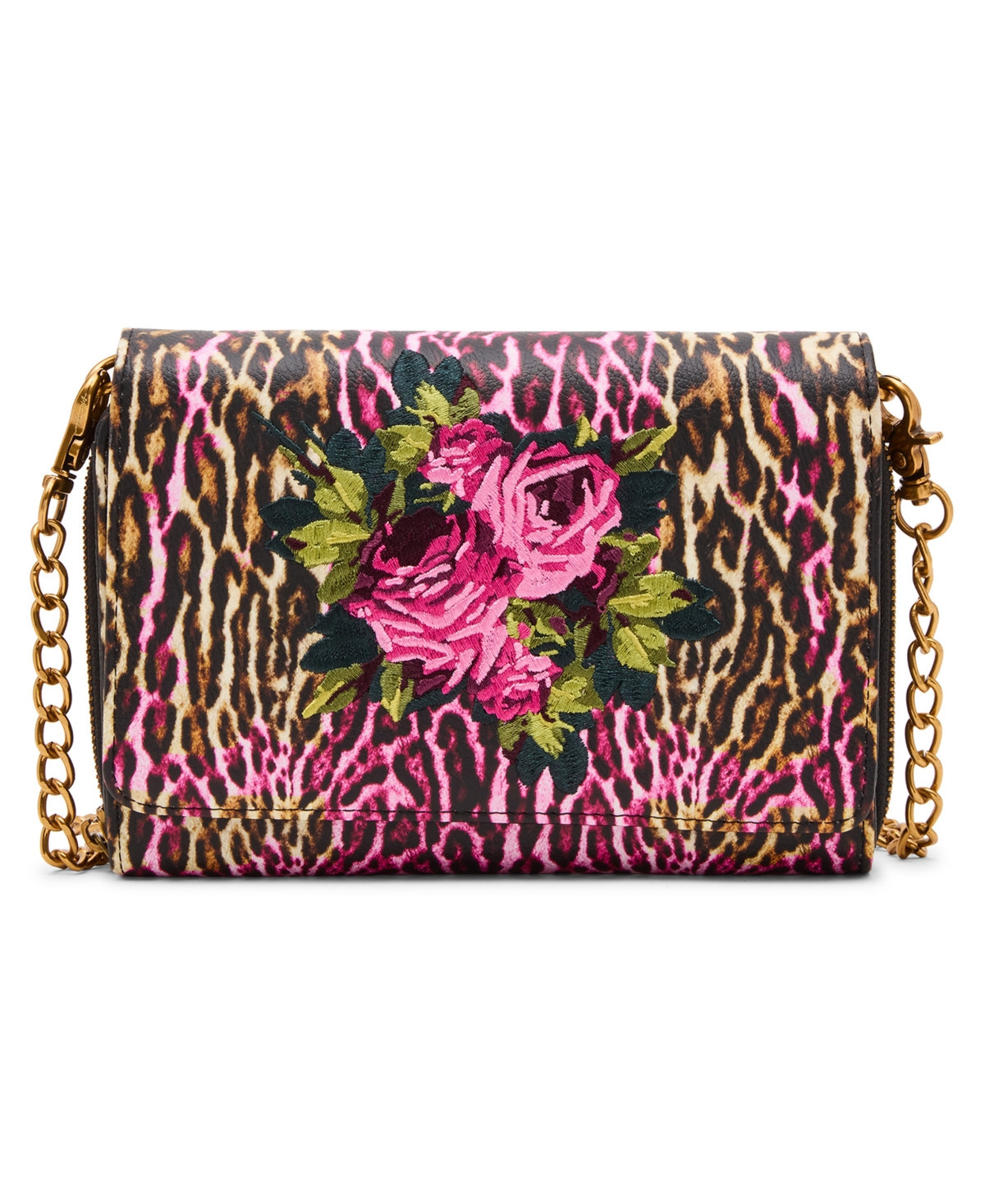 Betsey Johnson Ring Pop Patent Crossbody Wallet - Multi | Macy's