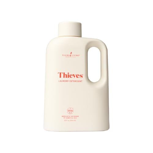 Young Living Thieves Laundry Detergent, Concentrated Plant-Based Formula with Enzymes, Fresh Citr... | Amazon (US)