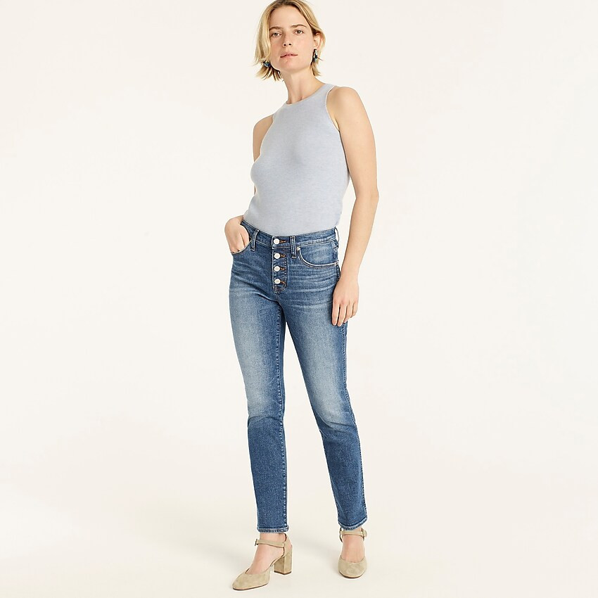 9" vintage slim-straight jean in Lodge wash | J. Crew US