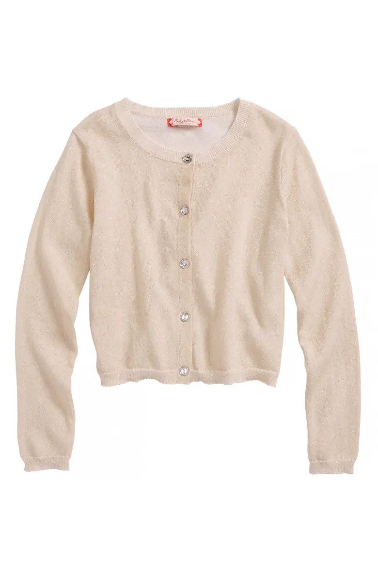 Ruby & Bloom Shimmer Cardigan | Nordstrom