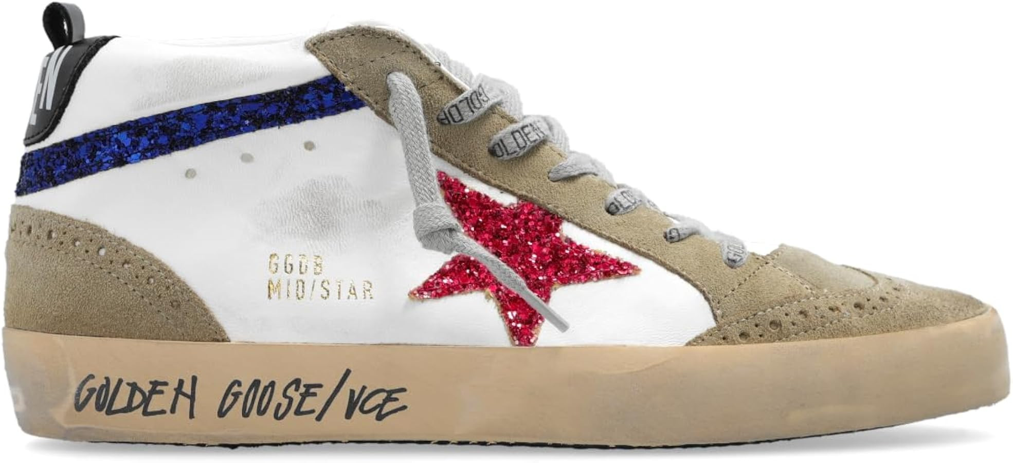 Golden Goose Women's Fashion Sneakers - Italian Nappa Leather Signature Foxing Design Trendy Shoe... | Amazon (US)