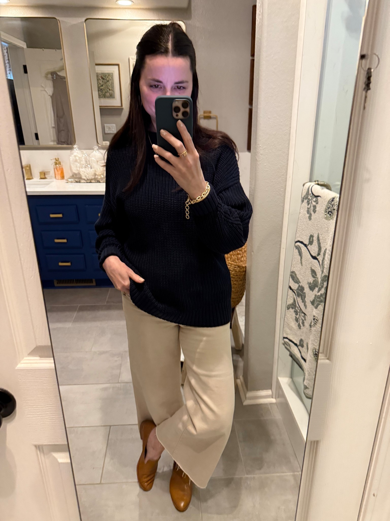 This sweater is so yummy comfy and these jeans are oh-so-stretchy!!!!

#LTKSeasonal #LTKStyleTip #LTKOver40