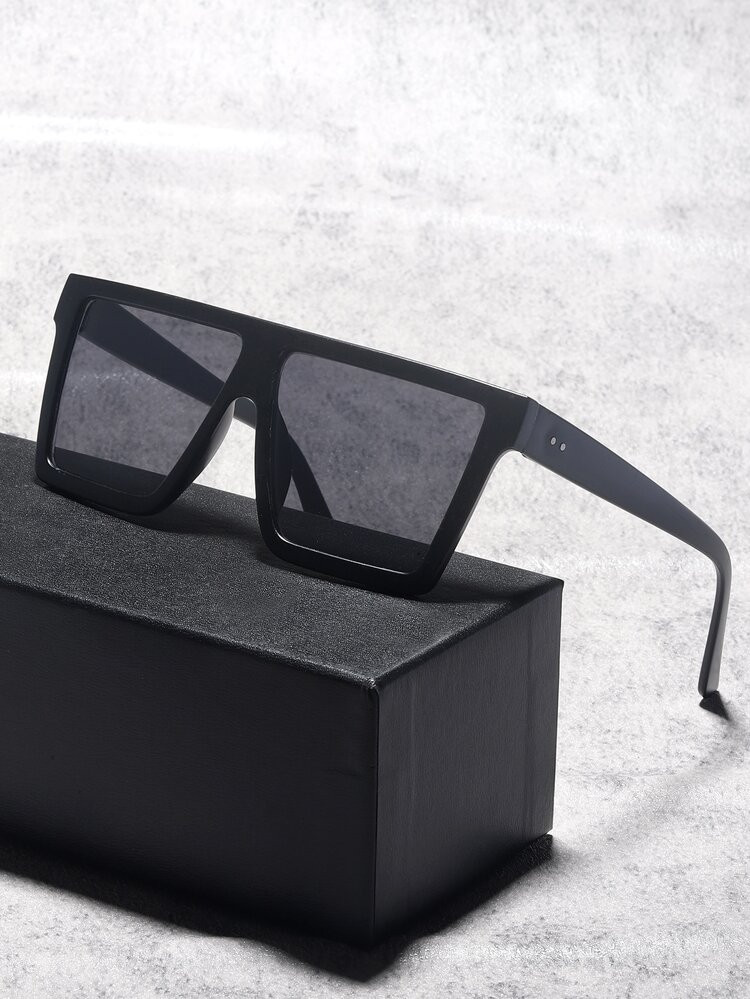 Men Geometric Frame Fashion Glasses | SHEIN
