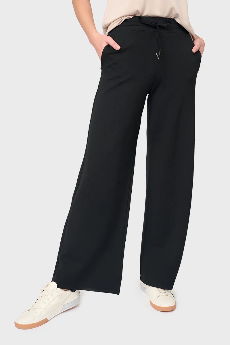 Essential Perfect Ponte Wide Leg Pant | Gibson