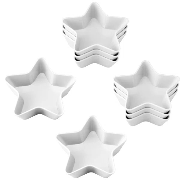 Vanwormer Star Dessert Bowl (Set of 8) | Wayfair North America
