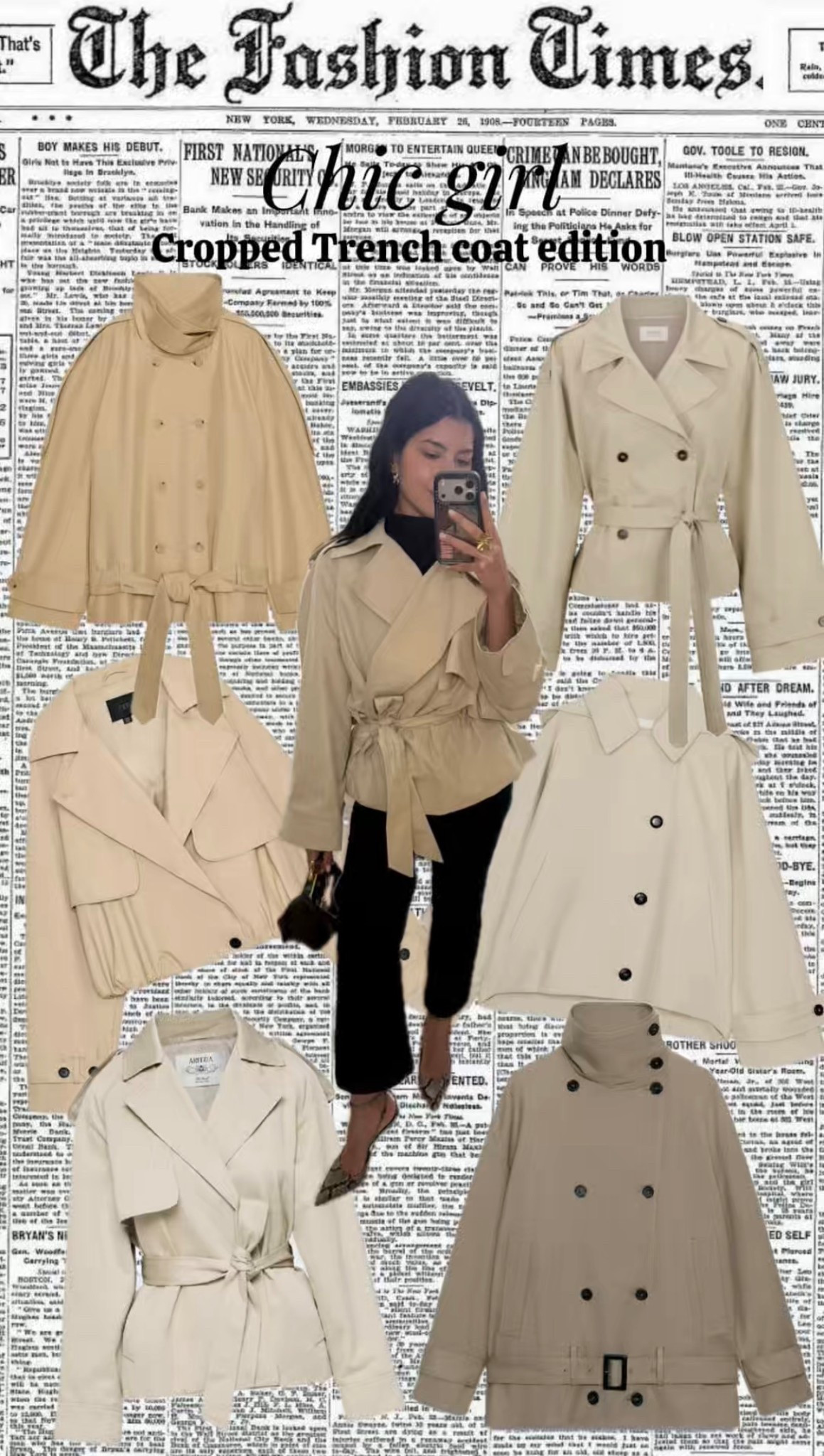 It’s Cropped Trench coat season 🧥✨🤍

#LTKgrwm #LTKSeasonal #LTKootd