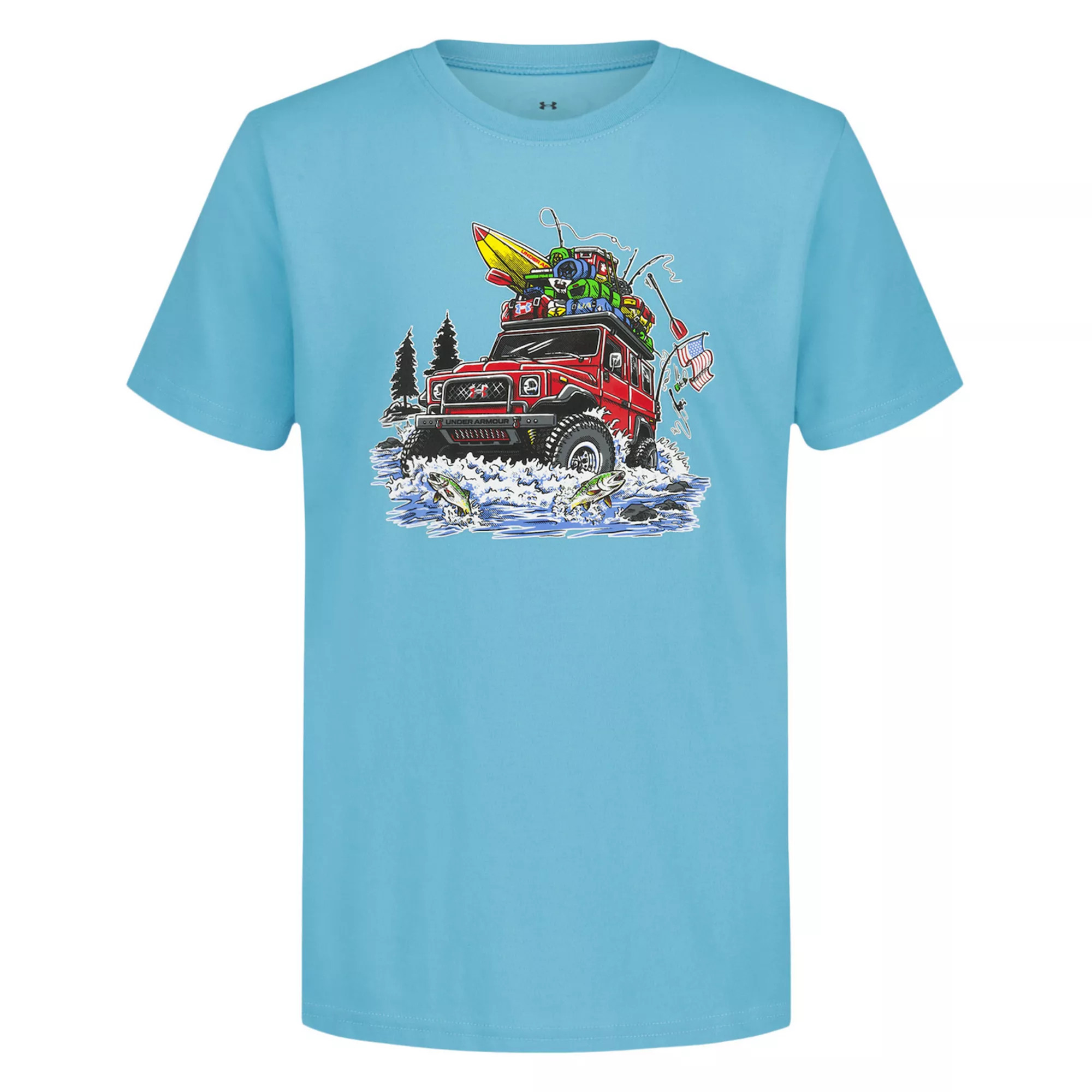 Boys 8-20 Under Armour River Run Graphic Tee | Kohl's