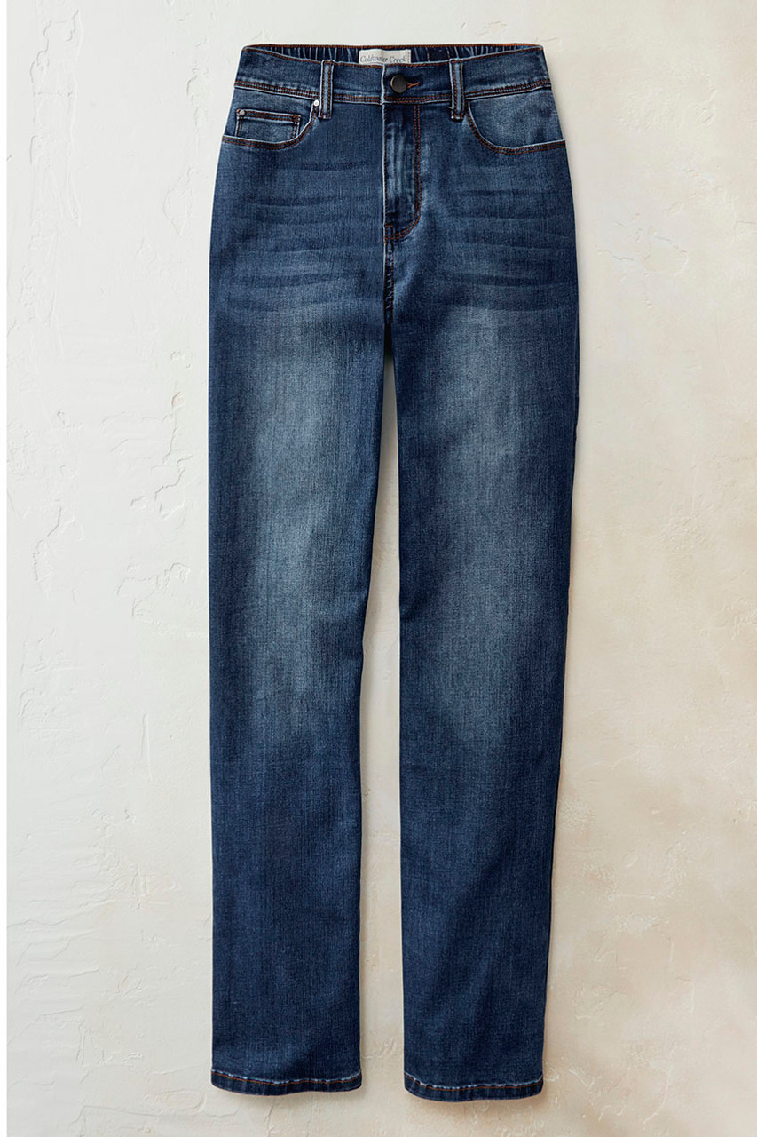The Creek® Comfort Straight-Leg Jeans | Coldwater Creek