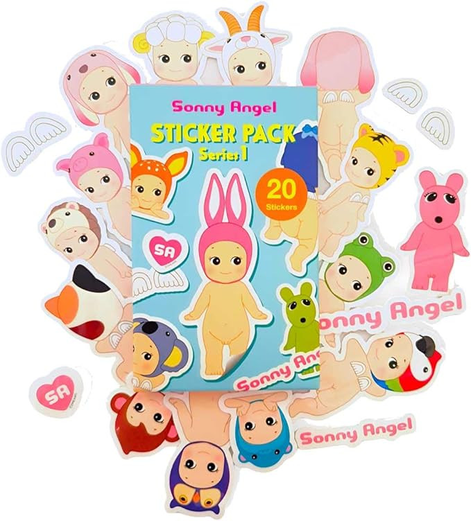 SONNY ANGEL Sticker pack series 1 – box of 20 stickers | Amazon (US)