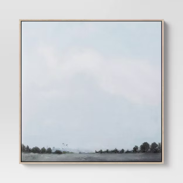 24" x 24" Treeline Framed Canvas - Threshold™ | Target
