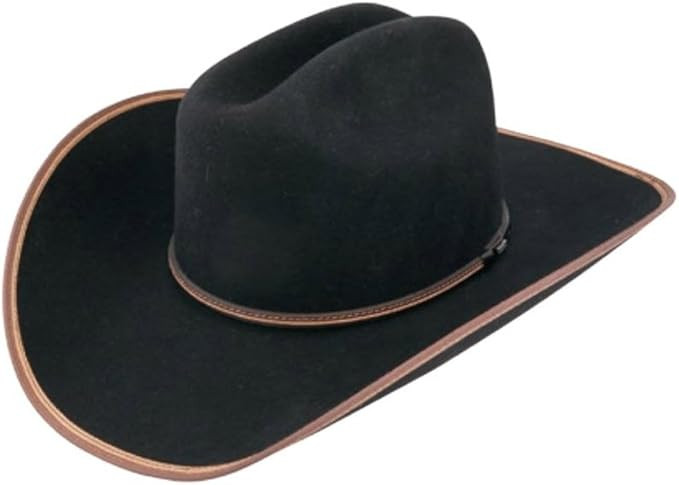 Stetson and Dobbs SWFTHSB-7240 Mens Foothills Cowboy Hat, Black - 6 3/4 | Amazon (US)