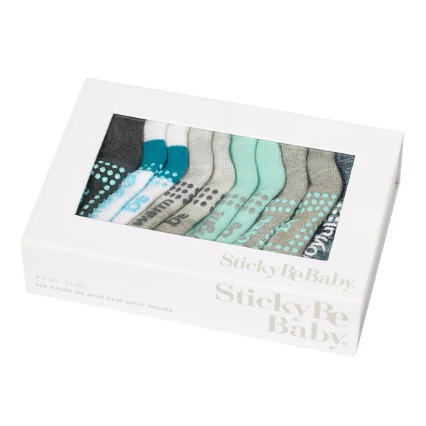 Baby Holiday Box 6 Pack (Magic) | Sticky Be Socks