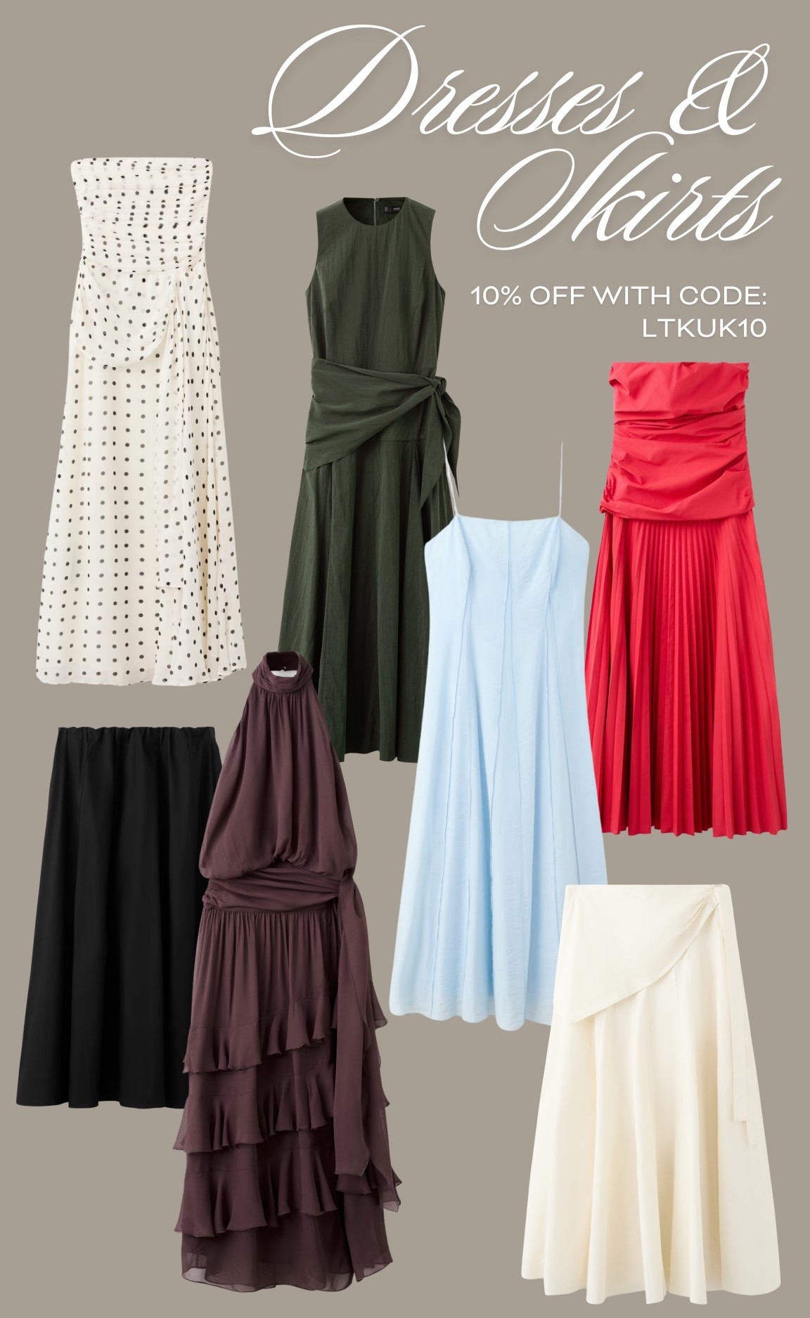 Dresses & skirts from Mango 🫶 use code: LTKUK10 for 10% off! No

#LTKuk #LTKspring