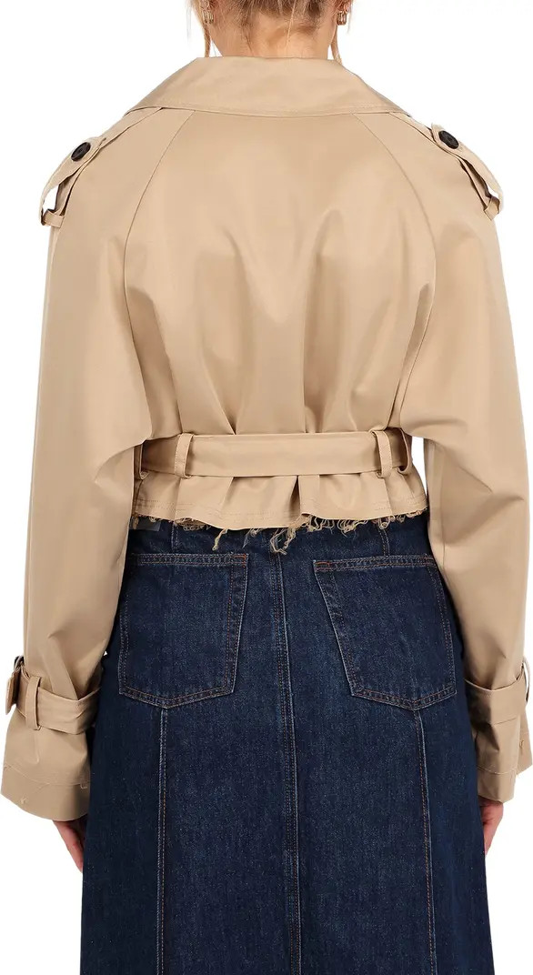 Izzi Crop Trench Jacket | Nordstrom