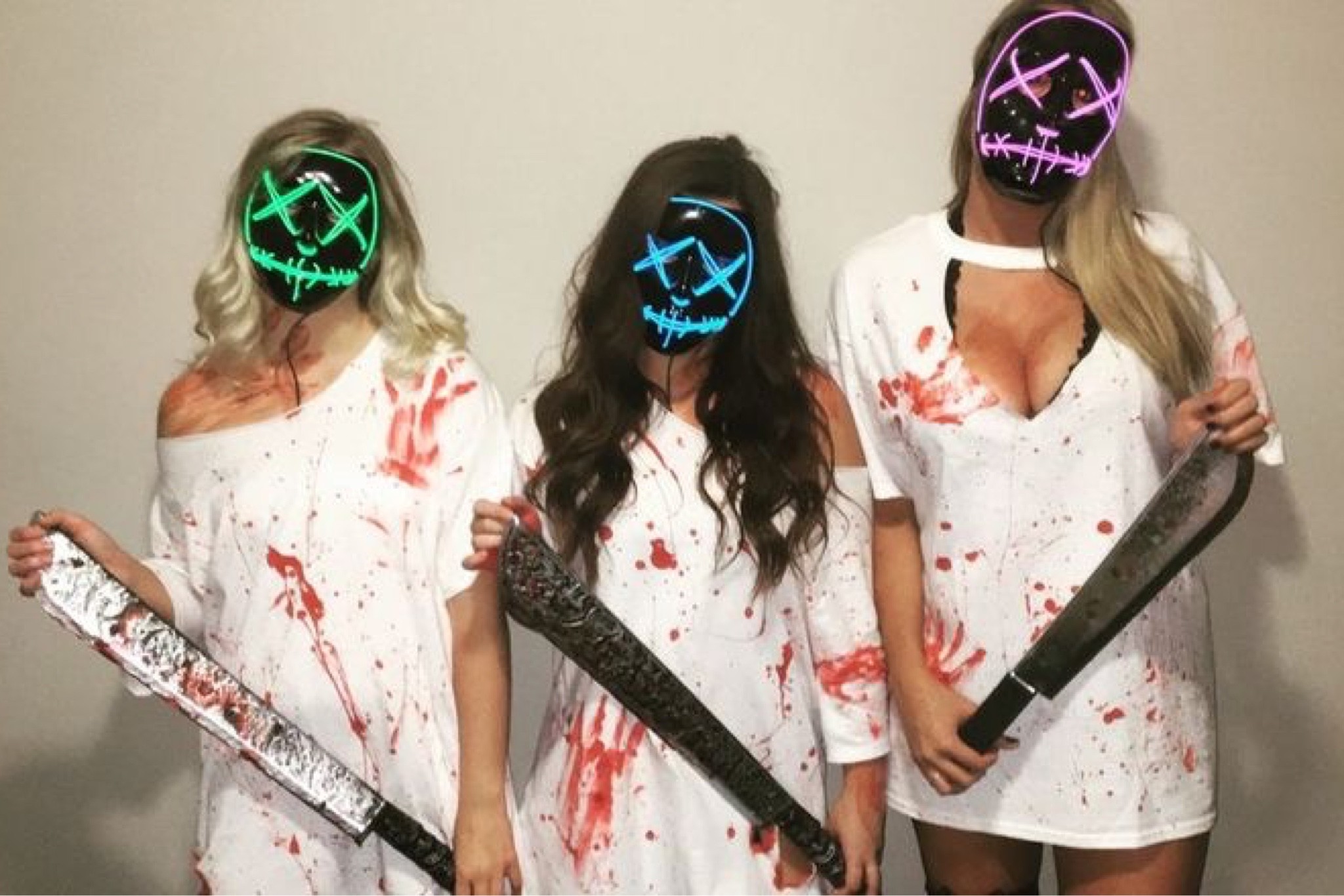 Perfect Halloween costume for
Girls or a group of girls. Look out, The Annual Purge has commenced. Purge neon masks are must have. On this Halloween night of mischief look the part. Also, great for raves and parties

#LTKHoliday #LTKSeasonal #LTKHalloween