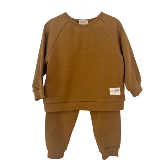 Retro Jogger Set - Gold | Baby Barn