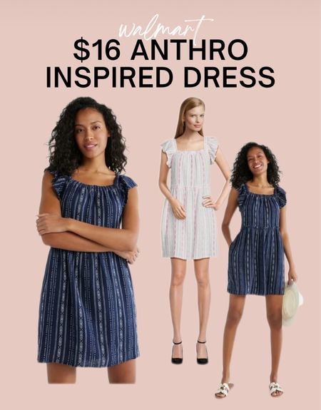 Walmart $16 anthro inspired dress. Size down if in between sizes 

#LTKSaleAlert #LTKFindsUnder50 #LTKStyleTip