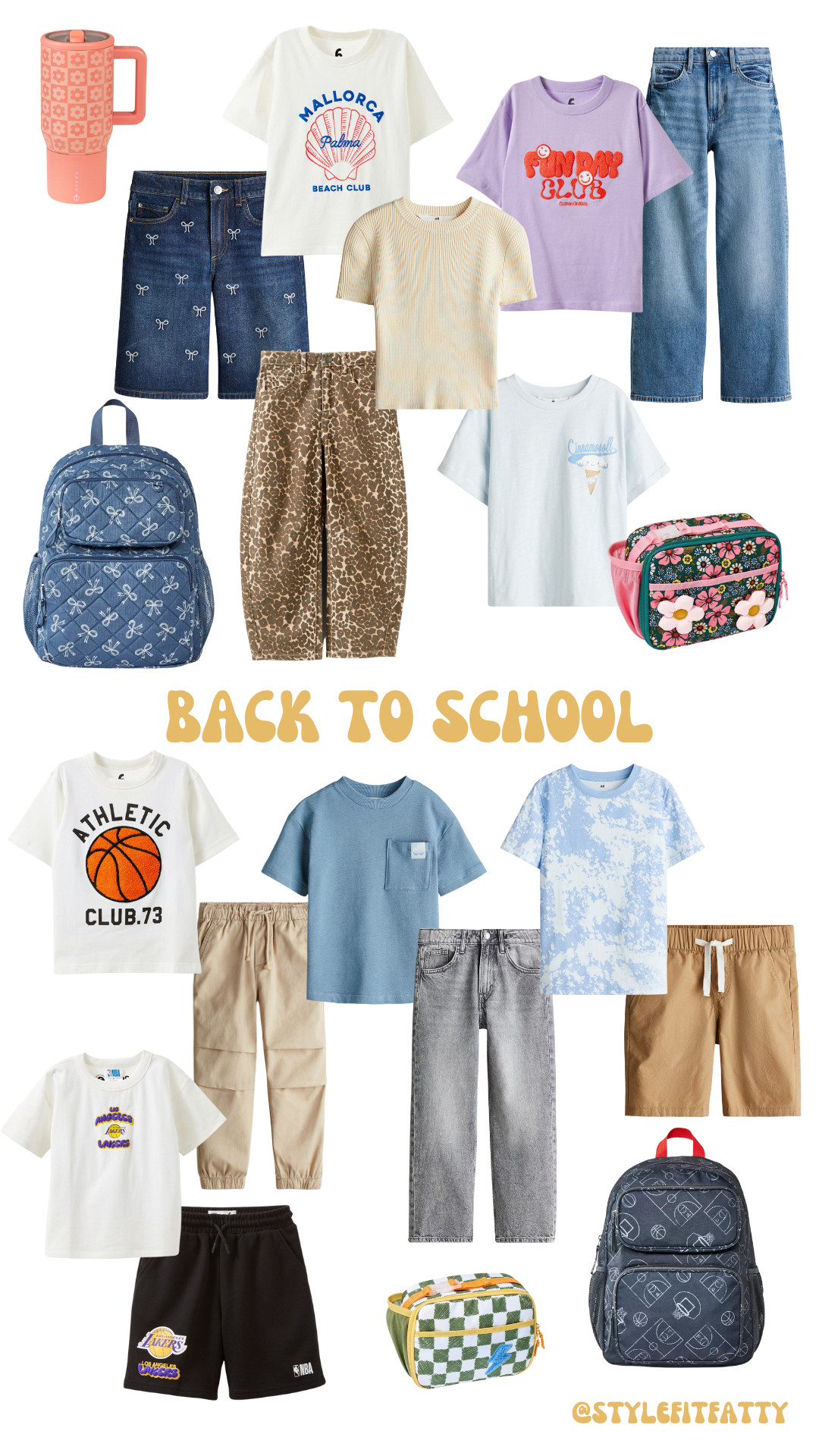 Time for back to school shopping! Love all these options for my kids :) #backtoschool #hmkids #cottonkids 

 #LTKStyleTip #LTKKids #LTKFamily