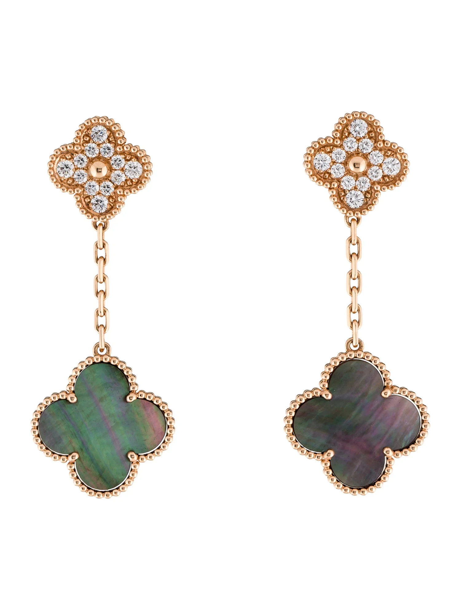 Van Cleef & Arpels Magic Alhambra Earrings - Drop, Earrings - VAC41581 | The RealReal | The RealReal