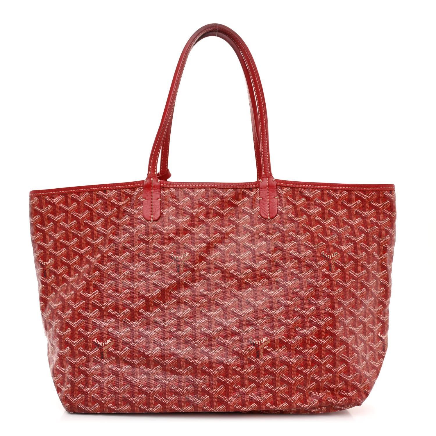 Goyardine Saint Louis PM Red | FASHIONPHILE (US)