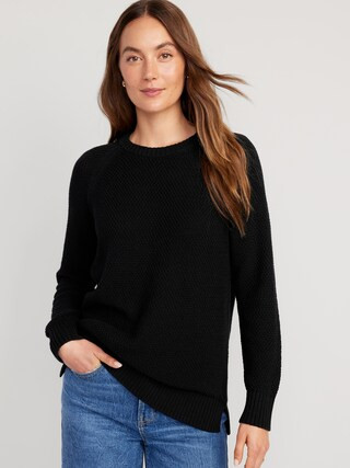 Textured Pullover Tunic Sweater for Women | Old Navy (US)