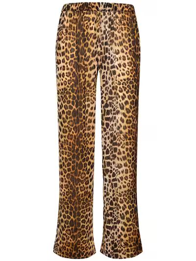 Serge leopard printed pants - Alex Rivière Studio - Women | Luisaviaroma | Luisaviaroma