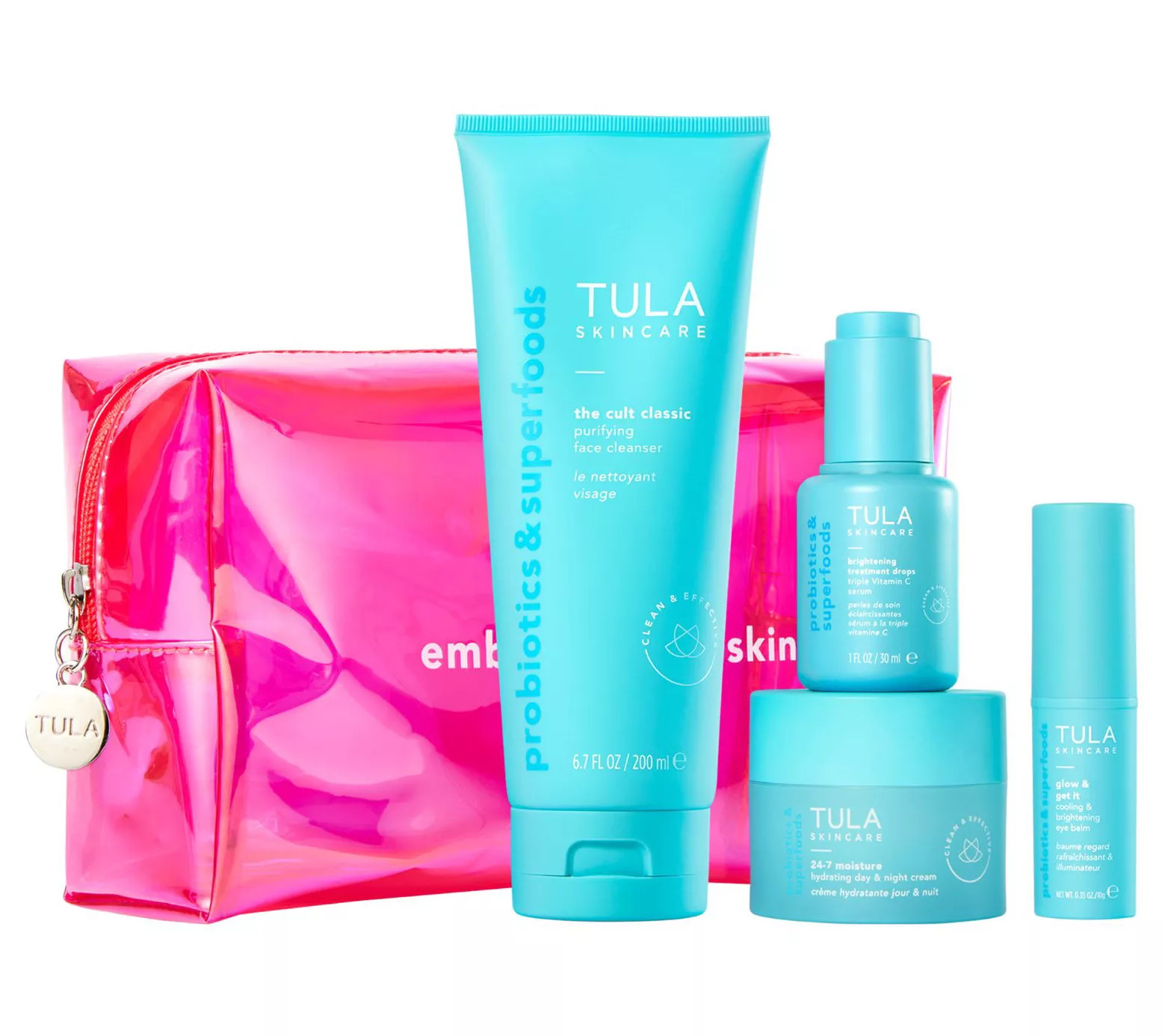 TULA Glow With Confidence 4 Piece Routine Kit | QVC