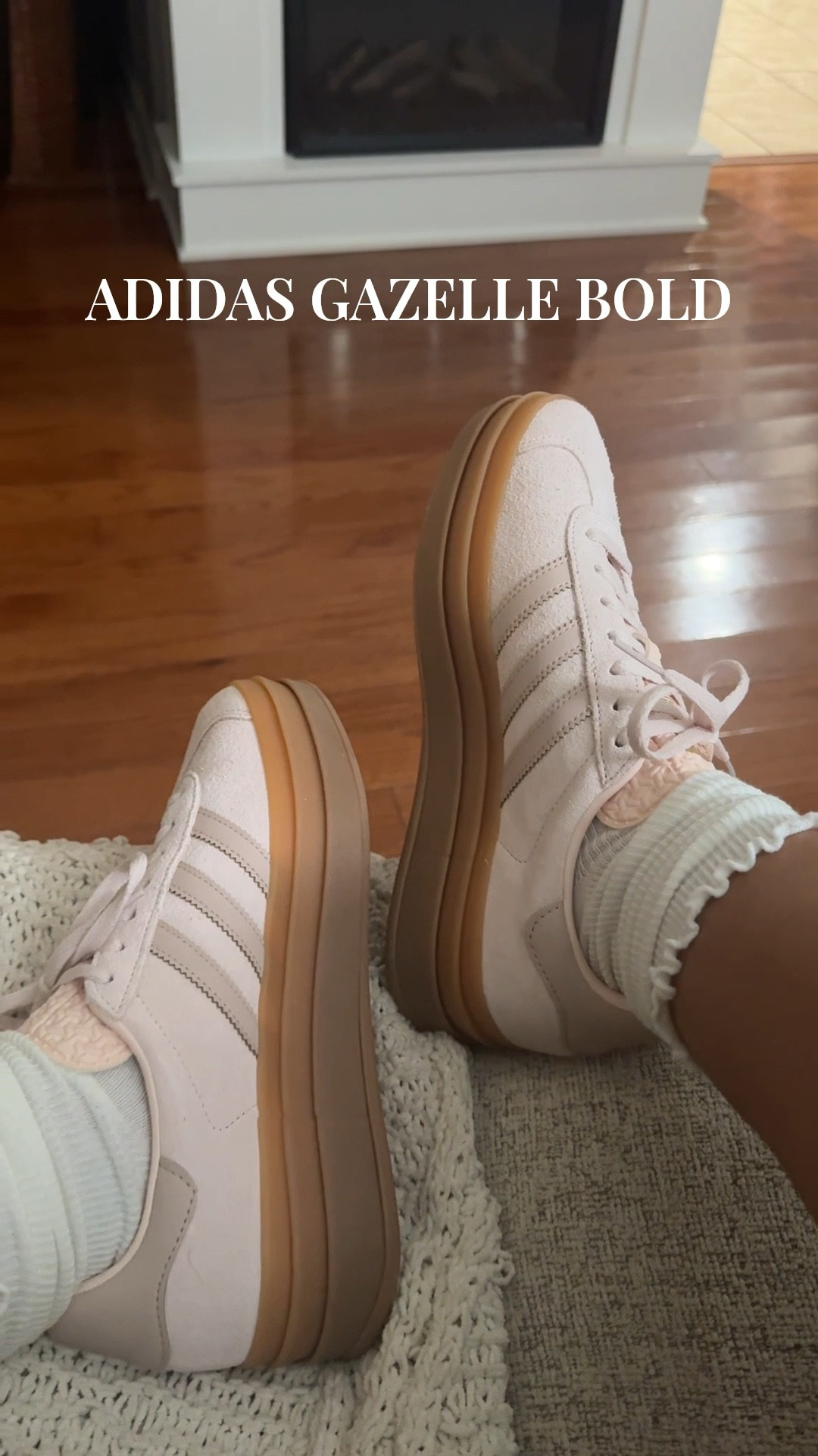 adidas gazelle bold ✨
color: wonder quartz/ wonder taupe/ gum
size: 6.5 kids/ 8 women

#LTKFindsUnder100 #LTKActive #LTKWorkwear