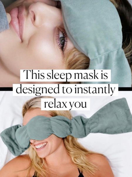 Sleep mask 
Gift guide
Stocking stuffer 
Last Minute Gift Idea
#LTKunder100 #LTKGiftGuide #LTKHoliday