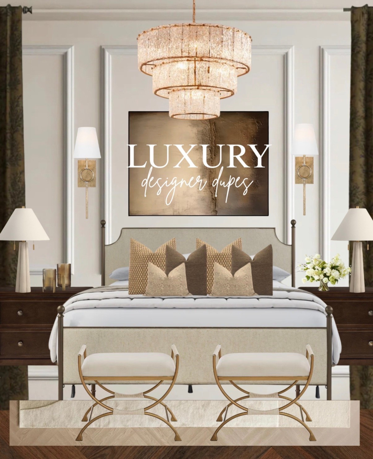 Luxury doesn’t have to be expensive! My top designer dupe bedroom picks for 2026. 😍✨

#LTKHome #LTKSaleAlert