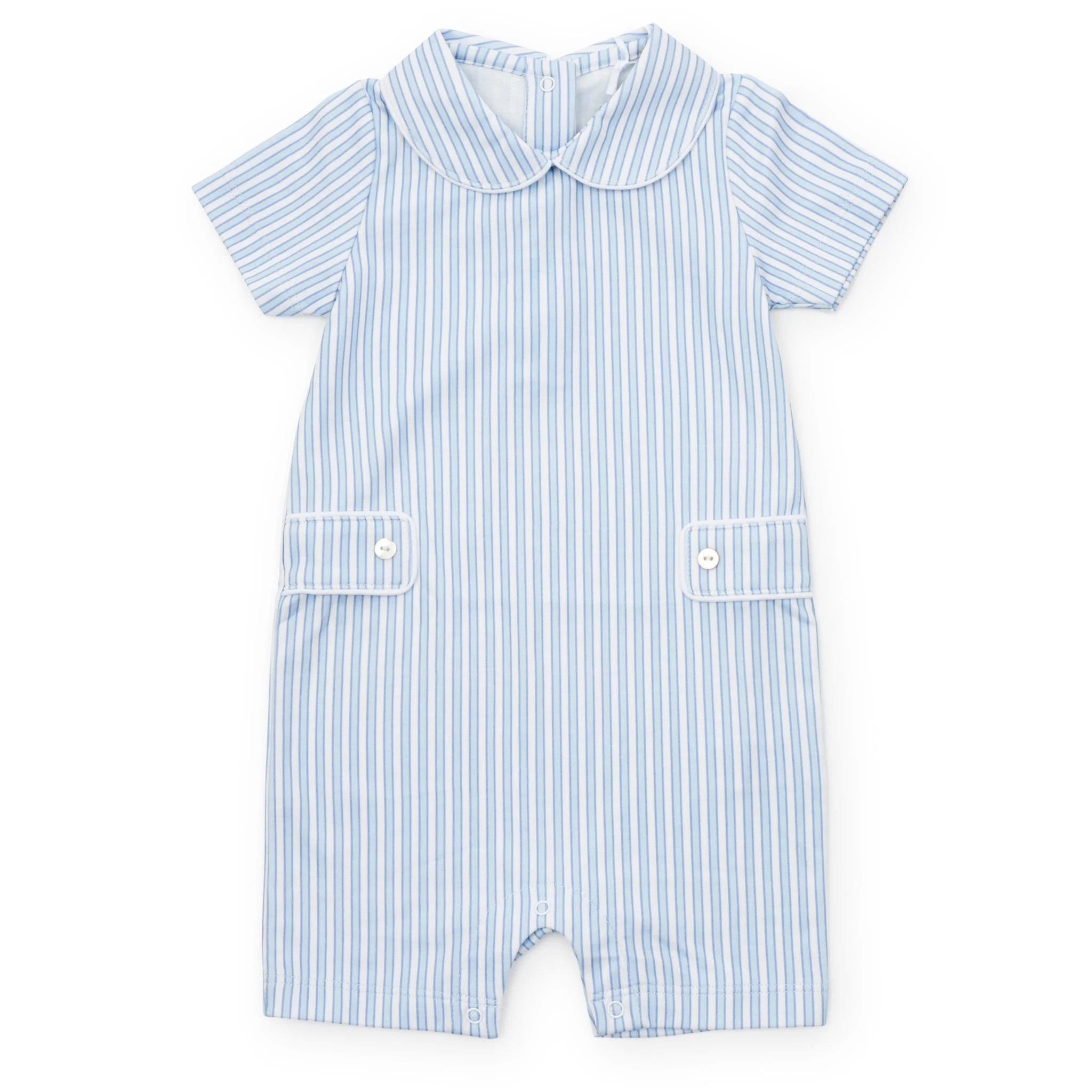 Henry Boys' Pima Cotton Shortall - Classic Stripe | Lila and Hayes