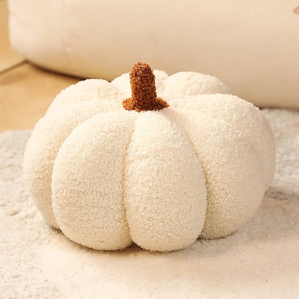 Halloween Pumpkin Pillow Decor, Plush Pillow Fleece Stuffed Pumpkins Decoration Throw Pillow for ... | Amazon (US)