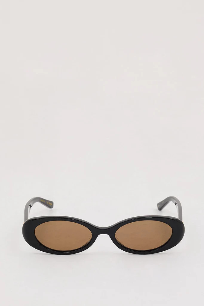 LUV LOU THE MORGAN BLACK SUNGLASSES | DISSH
