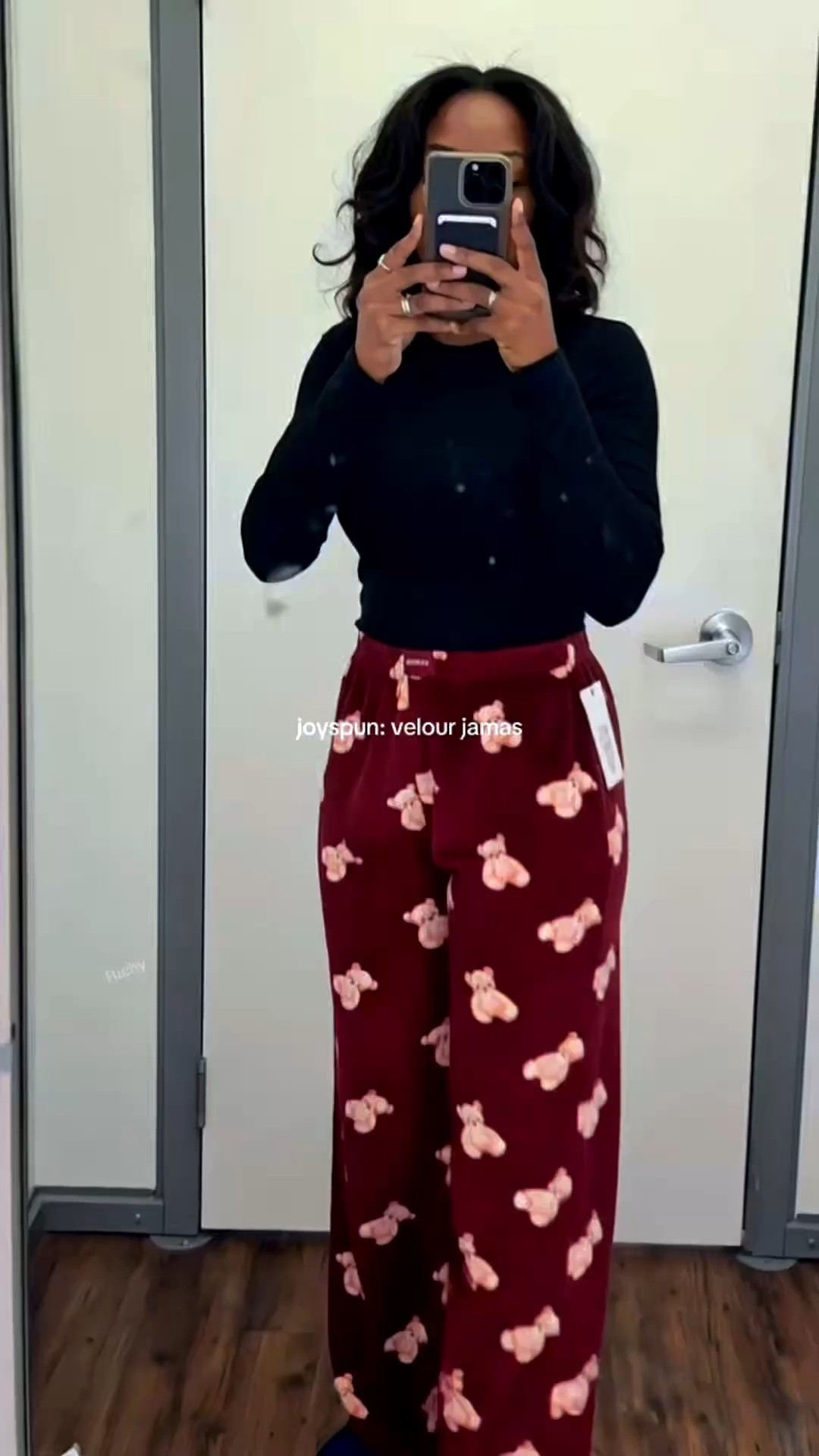 #pajamas #joyspun #walmart #sleepwear #velour