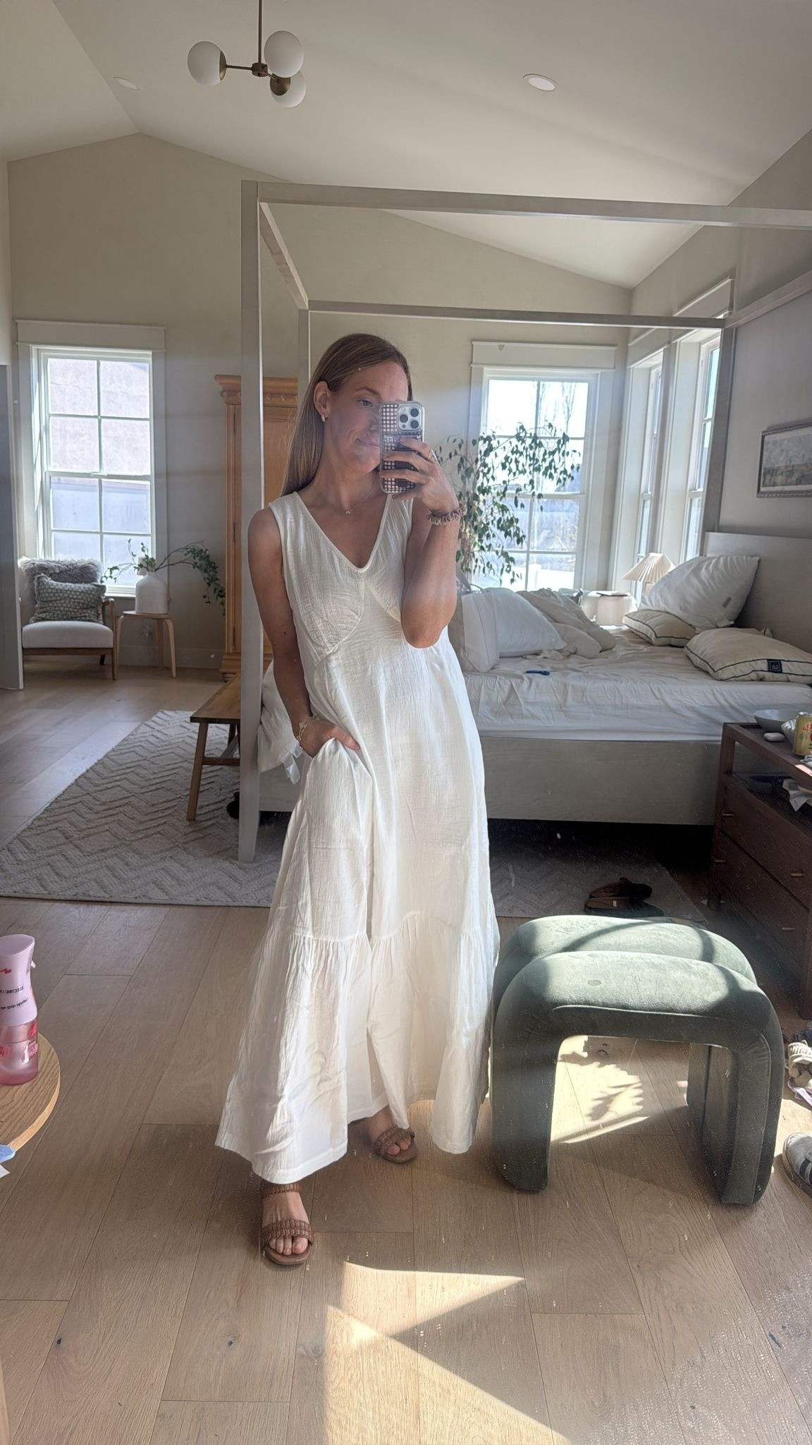 I was counting the days until this dress came. I immediately tried it on. I'm obsessed. It's SO soft. It's a splurge but worth it IMO! It's one you can wear over and over in so many different ways.  

 #LTKdayinmylife #LTKootd #LTKmomlife