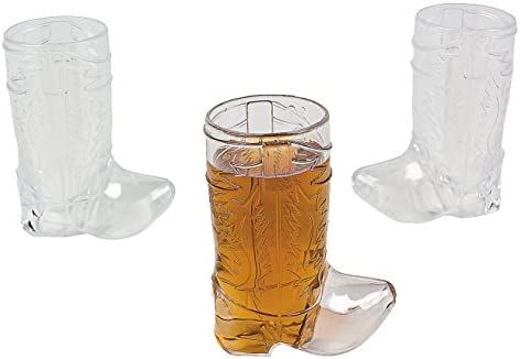 Plastic Mini Cowboy Boot Glasses (1 dozen) | Amazon (US)