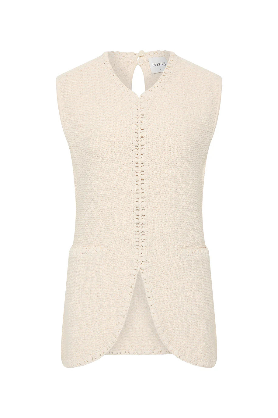 HARLAN VEST - CREAM | POSSE (US)