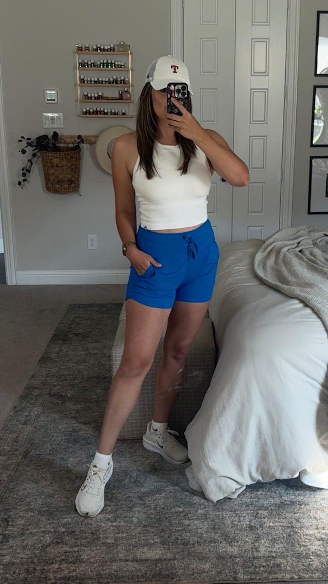 These Amazon shorts ⭐️⭐️⭐️⭐️⭐️ I’m wearing a large and they’re super comfy. Paired it with my fav target ribbed tank with built in bra for the perfect softball/baseball mom outfit 

#LTKStyleTip