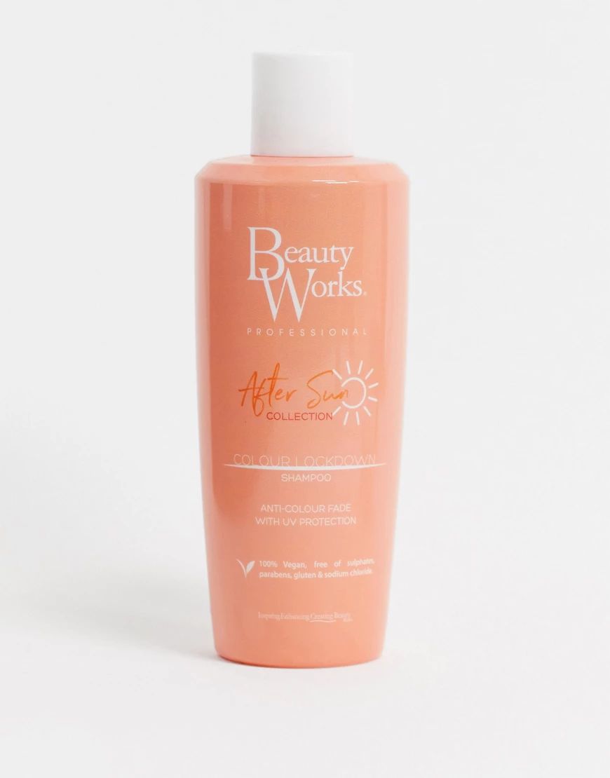 Beauty Works Aftersun Colour Lockdown Shampoo 250ml-No Colour | ASOS (Global)