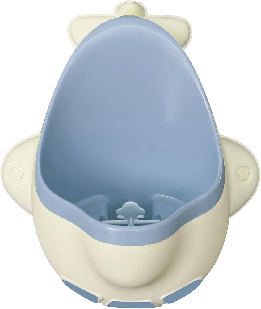 Potty Training Urinal for Boys Cute Plane with Funny Aiming Target - Blue | Amazon (US)