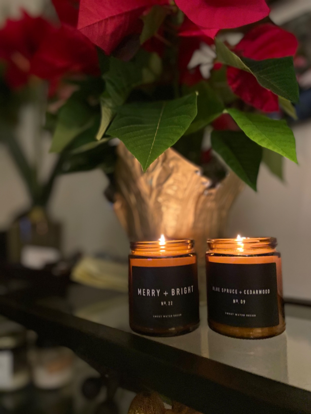 Sweet Water Decor Hello Fall Soy Candles - Fall Candle with Hot Cider, Cinnamon, Cloves, and Nutm... | Amazon (US)