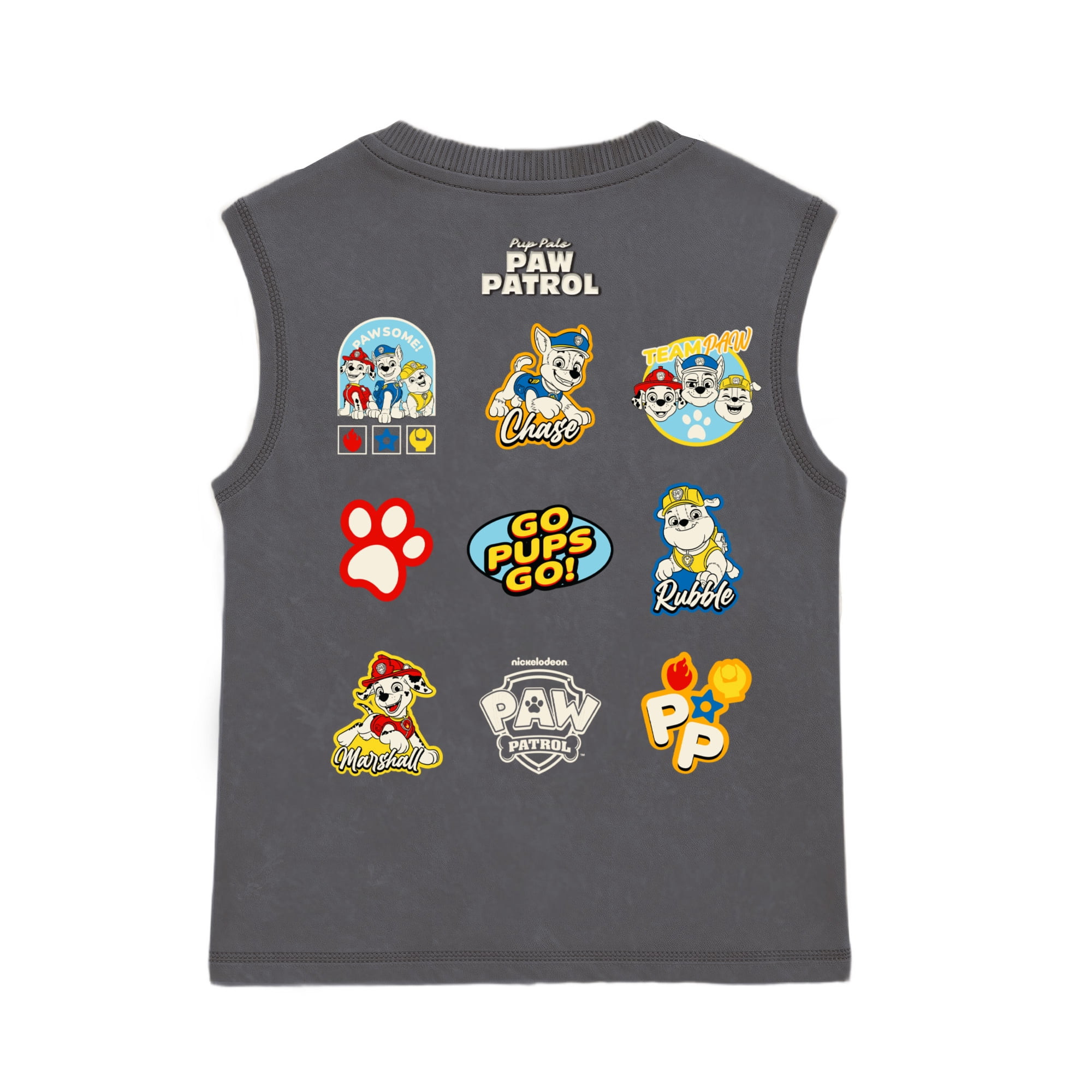 Paw Patrol Toddler Boy Sleeveless Muscle Tank, Sizes 12M-5T | Walmart (US)