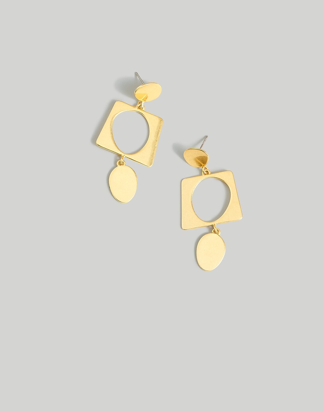 Cutout Statement Earrings | Madewell