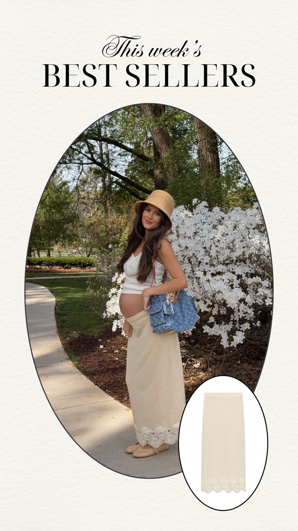 This skirt was a weekly best seller! 🤍 



#LTKBump #LTKmomlife #LTKootd