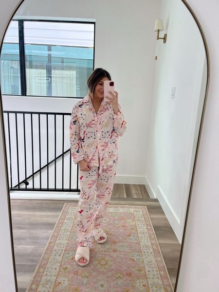 Pjs on Sunday afternoon for this sleepy new mama 

Amazon find. Pajama set. Postpartum. Sunday rest. Pjs. Pink pajama set. Fuzzy slippers. 

#LTKfindsunder50