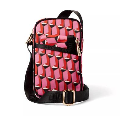 * Diane Von Furstenberg DVF for Target Modern Geo Cellphone Holder Bag * Pink *  | eBay | eBay US